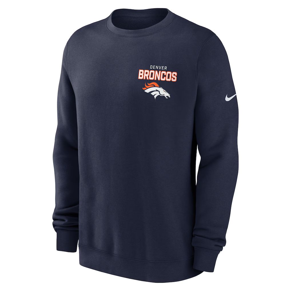 2026 NFL Denver Broncos round-neck sweatshirt 01->denver broncos->NFL Jersey